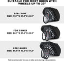 Favoto Bike Cover Waterproof Outdoor for 1 or 2 Bikes Bicycle Covers — 8