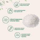 Micro Ingredients Magnesium Flakes, 6lbs | Great Alternative to Epsom Salt for Foot & Body Bath Soaks | High Absorption | Natural Magnesium Chloride Minerals | Relaxation & Skin Hydration Support — 4