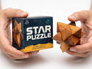 BSIRI Adults Games Gifts Wooden Star Cube Puzzle Game Brain Teasers of the Logic Game Adults Seniors and Teen to Challenge Puzzles for Fun Entertaining Things and Fun Tools of Parents — 5