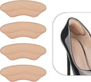 Heel Grips Liner Cushions Inserts for Loose Shoes, Heel Pads Snugs for Shoe Too Big Men Women, Filler Improved Shoe Fit and Comfort, Stop Heel Slip and Blister (4 Pairs) (H Pale Apricot) - H Pale Apricot(4 Pairs) — 1