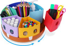 GAMENOTE Rotating Art Supply Organizer, Lazy Susan Caddy, Large — 1