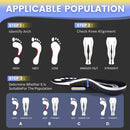 Orthotic Insoles for High Arch: Plantar Fasciitis Pain Relief Inserts for Work Boots & Sneakers - Supportive Cushioning for Men & Women - Flat Feet(1 Pairs-S-White, 220+ lbs) - White-1pair — 4