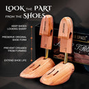 Cedar Space Cedar Shoe Trees for Men, 6.5-13 Sizes Wood Shoe Stretcher Tree — 4