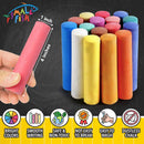 SMALL FISH 280PCS Sidewalk Chalks in 24 Colors: Washable Jumbo Chalk for Kids Toddlers (Pack of 2) | 4x1 inch (Pack of 2) — 3