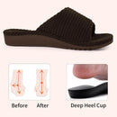 Litfun Orthopedic Slippers for Women Arch Support House Shoes - Mocha — 5
