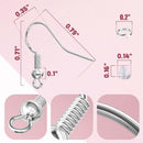 Hypoallergenic Earring Hooks for Jewelry Making, 600 Pcs Earring Making Kit — 3