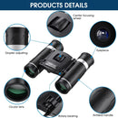 200x25 Compact Binoculars for Adults and Kids, High Powered Mini Pocket Binoculars, Waterproof Small Binocular for Bird Watching, Hunting, Concert, Theater, Opera, Traveling, Sightseeing | 200x25 Black — 4