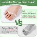 Hoogoo Toe Pads, Upgraded Ball of Toe Cushions 8 Pack Metatarsal Pads Ball of Foot Pads Callus Foot Pain Relief Bunion Forefoot Cushioning Relief Women 2