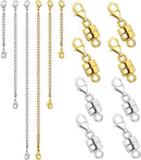 Necklace Extenders for Women and Magnetic Necklace Clasp, Gold and Silver Chain Extender for Jewelry Bracelet Anklet — 1