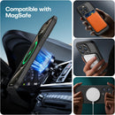 ImpactStrong Magnetic Guard Designed for iPhone 15 Pro Max Case [Camera Protection] [Military Grade Drop Tested] [Compatible with MagSafe] Slim Translucent Matte Phone Case (6.7") - Black — 6
