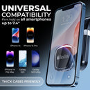 BESTRIX Phone Holder for Car, Magnetic Car Phone Mount | Dashboard Car Phone Holder Compatible with iPhone 15, 14,13,12,11Pro,Xr,XS Pro MAX Galaxy S24 23 22 21 20 Ultra Note S8 S9 S10 & All Smartphone | Black photo 5
