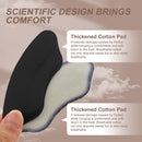 KTSAY Heel Pads for Shoes, 2 Pairs Self-Adhesive Heel Grips & Protectors - Non-Slip Cushion Inserts to Prevent Blisters, Snug Fit for Big Shoes, Improve Comfort for Men & Women (Black,Large,4pcs) — 3