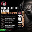 DUB BOYZ Leather Conditioner for Cars & Furniture - 16oz UV Protectant, Non-Greasy, Restores Softness | Safe for Seats, Sofas, Handbags, Boots, Jackets Smooth Leather — 5