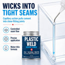 Berkland Plastic Weld Acrylic Cement 3, 6 oz for Clean Acrylic Bonds — 3