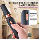Foot Callus Remover, Electric Callus Remover for Feet with Dual Roller Heads, 2 Speeds & LED Light, 3× Faster Than Manual, 90-Min Runtime, Pedicure Tools for Feet, Foot File for Home Use - Black — 4