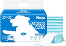 COCOYO Best Value 22"x22" Dog Training Pads 50 Count
