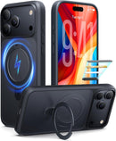 TORRAS for iPhone 18 Pro Case Magnetic Stand, 4X Military Protection, Black — 1
