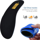 TIESTRA Cushioning-Gel Insoles for Women Providing Shock Absorption for Feet Relief, Comfortable Memory Foam Insole,Plantar Fasciitis Feet Arch Supports Shoe Inserts Size US6-10 Black S — 4