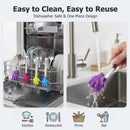 SHINDEL Mini Tongs, 8 PCS Silicone Hand Shape Food Tongs, 5 Inch — 6