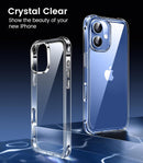 Mkeke Compatible with iPhone 17 Case Clear [Not-Yellowing] [Military-Grade Drop Protection] Shockproof Protective Phone Bumper 6.3 inch — 2