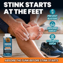 3-in-1 Foot Powder - Controls Sweat, Odor & Keeps Feet Dry - Talc-Free, 7oz — 5