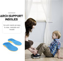 Healifty Kids Arch Support Insoles for in-Toeing Out-Toeing and Flatfoot Orthotic Inserts for Foot Alignment Breathable Anti-Slip Design Fits Sneakers and Flip-Flops — 6