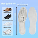 6 Pairs Unisex Breathable Shoe Insoles Inserts Double Layer Latex Foam Perforated Insole Cushioning Walking Comfort Replaceable Insoles for Men 5-11 Woman 2-8(Black, White, Brown) - Black,white,brown — 4