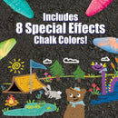 Crayola Ultimate Washable Chalk Collection (64ct), Bulk Outdoor Sidewalk Chalk for Kids, Outdoor Activities & Spring Crafts, Gifts for Kids | 64 Count (Pack of 1) — 4