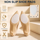 1 Pairs of Inserts for High Heels, 3/4 Gel Cushion Insoles ＆2 Pairs of Clear Non Slip Shoe Pads for Heels, Adhesive Anti-Skid Shoe Pads for Women and Men Shose (Clear) — 3