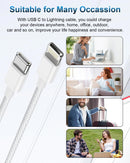 USB C to Lightning Cable 6FT 2Pack,[Apple MFi Certified] iPhone Fast Charger Cord Nylon Braided Power Delivery Type c to Lightning Cable Fast Charging for Apple iPhone 14 13 12 11 Pro Max X 8 7 6/iPad 8