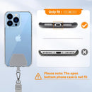 CACOE Phone Lanyard, Black+Gray, 2 Pack photo 2