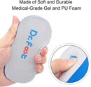 Dr.Foot Height Increase Insoles, Heel Cushion Inserts, Heel Lift Inserts for Leg Length Discrepancies - Blue — 4