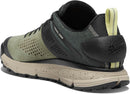 Danner Trail 2650 Hiking Shoes for Men - Durable Suede, Lightweight Textile with Breathable Mesh Lining, Ortholite Footbed & Vibram Traction Outsole - Oil Green/Jet Black - Suede — 2