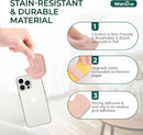 Ball-of-Foot Cushions Pads for Women Men - Welnove 6 Pairs Felt Metatarsal Pads for Dancer Forefoot Support - Soft Foot Pad for Metatarsalgia, Morton’s Neuroma, Calluses, Fit for High Heels,Shoes 4