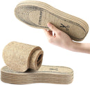 3 Pairs Wool Felt Warm Shoe Insoles, Cuttable Shoe Cushion Inserts — 7