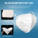 WWDOLL KN95 Face Mask 25 Pack, 5-Layers Breathable Disposable KN95 Masks — 5