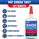 Shoe Glue 30g, Flexible & Waterproof Adhesive for Shoe Repair & Restoration — 3