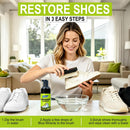 X-SMILE Sneaker Cleaning Kit Premium Foam Shoe Cleaner for White Shoes, PU & Synthetic Leather, Canvas, Mesh & Rubber Gentle, Non-Bleach Formula with Brush, Microfiber Towel & Cleaning Wipe 100ml — 5