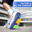 Running Insoles, Dynamic Arch Support, Shock Absorption - Blue — 4