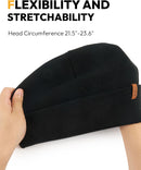 3 Pack Beanie for Men Women, Winter Double Layer Warm Hat Skull Cap — 2