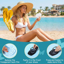 6Pcs Soft Gel Metatarsal Pads for Thong Sandals Toe Protectors, Reusable Forefoot Cushion Inserts for Flip Flop, Self-Adhesive Non Slip Shoe Cushion Inserts for Metatarsal Support Pain Relief 5