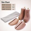 Cedar Wood Boot Trees for Men and Women, Adjustable Shoe Shaper to Maintain Leather Boot Shape, Reduce Creases — 7