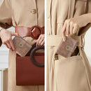 SENDEFN Small Wallets for Women Bifold RFID Blocking Leather Card Holder Compact Wallet with Zipper Coin Pocket — 5