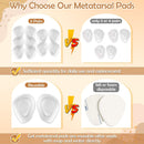 Shynek 10 Pack Metatarsal Pads for Foot Ball of Foot Cushions for Heel, Soft Gel Self Adhesive Foot Pad Insoles Forefoot and Sole Support, Pain Lessen Metatarsalgia Morton's Neuroma for Women and Men 2