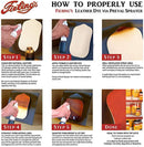 Fiebing's Leather Dye (4 Fl Oz, Mahogany) - Alcohol-Based, Penetrating, Permanent Dye for Shoes, Boots, Belts, Bags, Furniture - Includes Wool Dauber Applicator - Recolor & Restore Leathercraft — 5