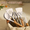 Umite Chef Food Grade Thickened Silicone (Stainless Steel Core) Kitchen Gadgets Tools Set - Kitchen Cooking Utensils… — 4
