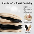 6 Pairs Heel Pads for Shoes, Heel Pads for High Heels, Shoe Inserts for Women, Heel Grips for Womens Mens, Foot Protectors Cushion Liners for Blisters,Heel Pain, Comfort Fillers (Beige Black) — 5