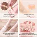 Metatarsal Pads Women Men 8 Pack,Pain Relief Ball of Foot Cushions,Honeycomb Forefoot Pads for Morton's Neuroma,Soft Gel Cushioning Shoe Inserts for Running Hiking Dancing (4 Pairs Beige) 3