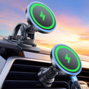 Estbuc 2-in-1 15W Magsafe Car Mount Charger, Magnetic Wireless Car Charger photo 1