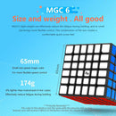CuberShop YJ MGC 6x6 Magnetic Stickerless Speed Cube, Yj MGC 6 6X6 Flagship, 6 by 6 yj Mgc Professional 65mm stickerless Cube, YongJun mgc Series Best 6x6x6 Speed Cube (YJ MGC 6 M) — 3